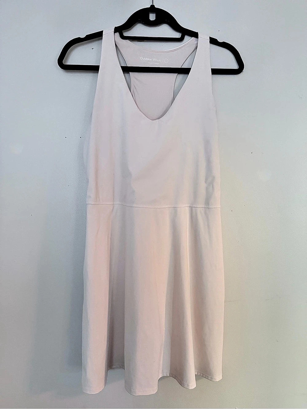Outdoor Voices The Exercise Dress Mini Dress Pink Large